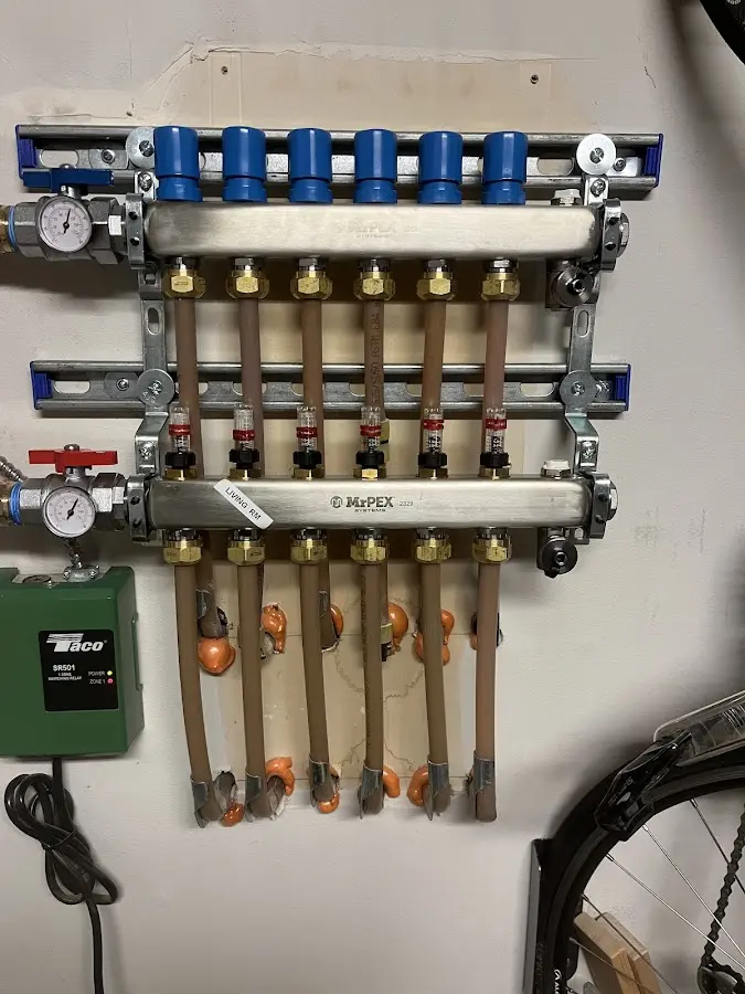 Plumber performing Leak Detection at a residential property in Heber